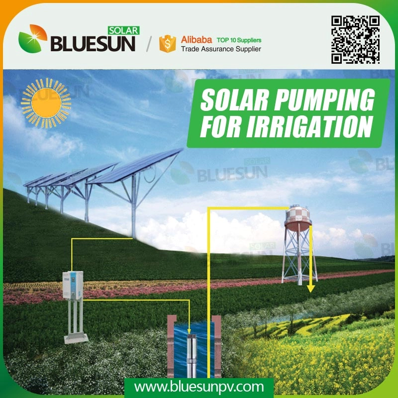 灌漑用5HP太陽揚水システム