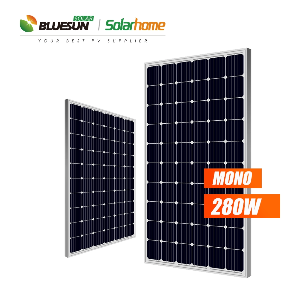 Bluesun Mono Solar Panel 60セルシリーズ270W 275WATT 280WP 285Wソーラーモジュール