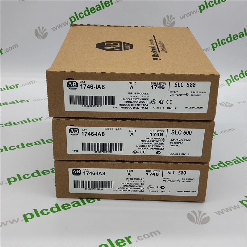 Allen Bradley 1746-IA8Slc5008ポイントAC入力モジュール