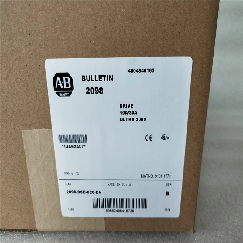 Allen Bradley 2098-DSD-020-DNUltra3000サーボドライブ