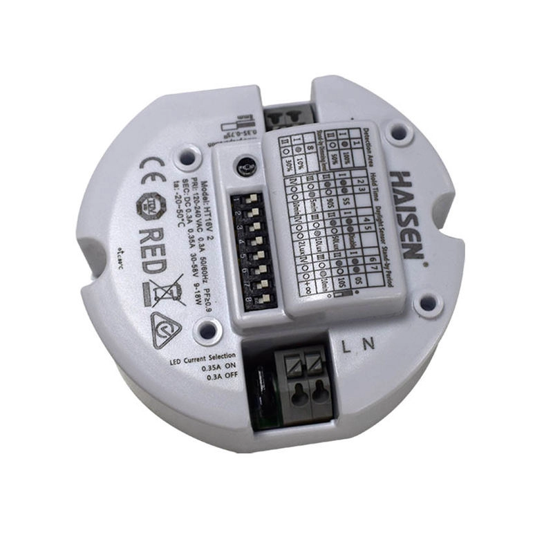 モーションセンサー調光スイッチ5.8G周波数センサー出力LED電源9-18W