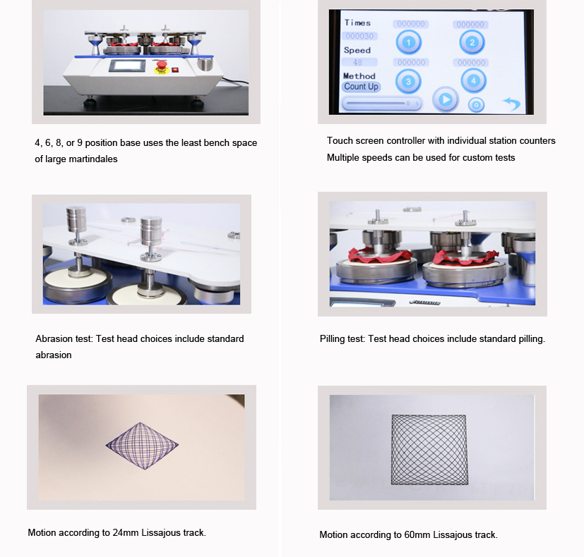 Martinedale Abrasion and Pilling Tester M008A-9
