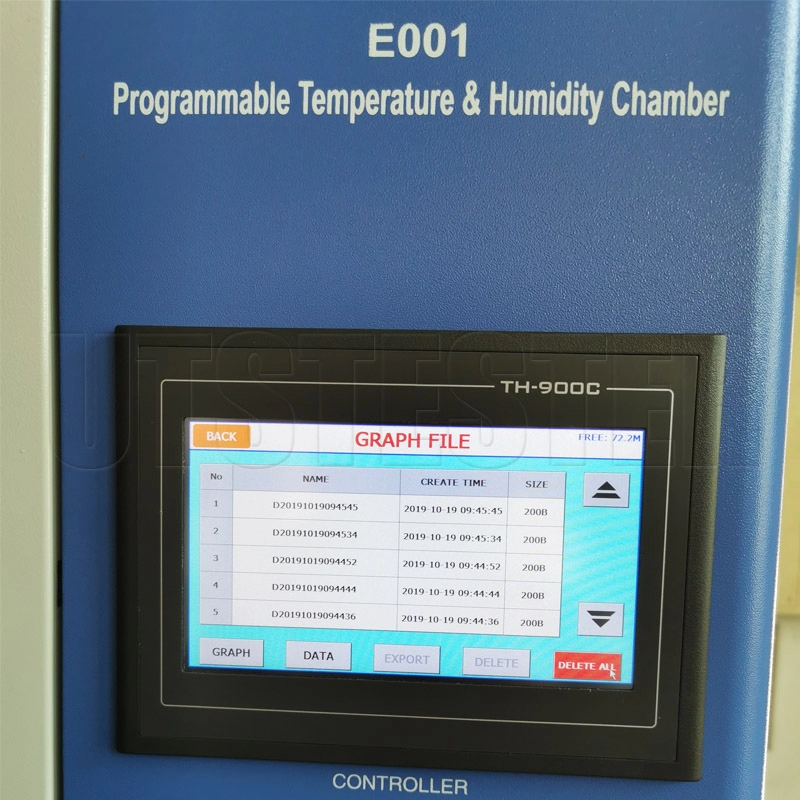 プログラム可能な温度および湿度チャンバーE001-408L