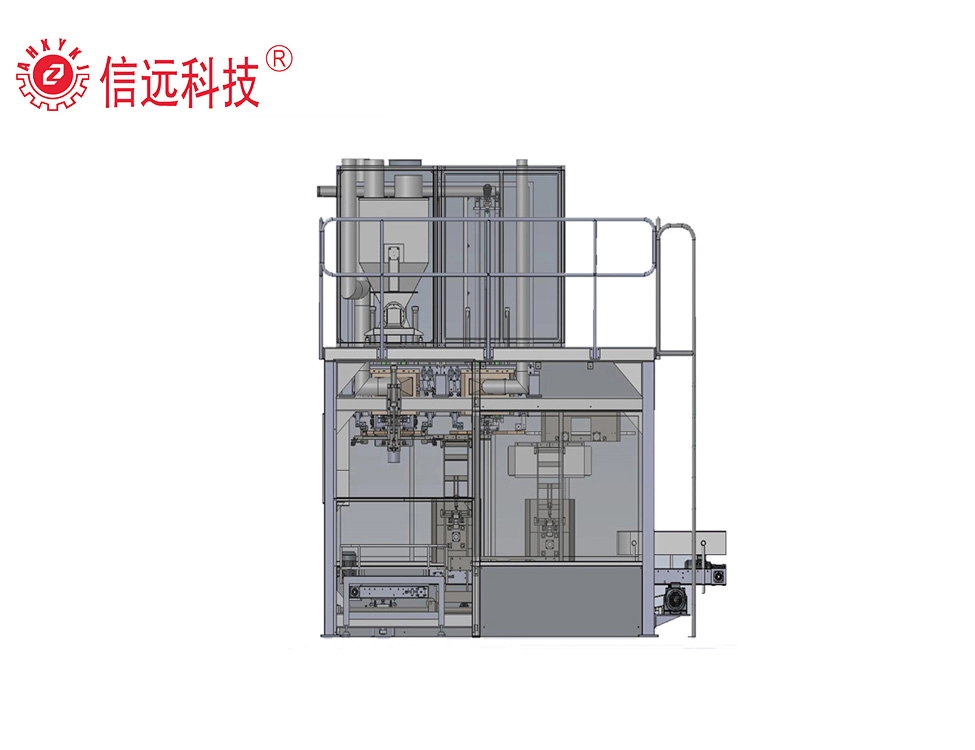 10〜50kgのビッグバッグ超微粉顔料用自動染料包装機