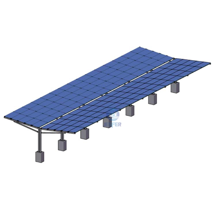 Yタイプ亜鉛メッキ鋼ソーラーカーポートガレージソーラーマウントシステム