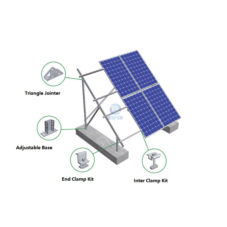 鋼製太陽光発電地上設置システム