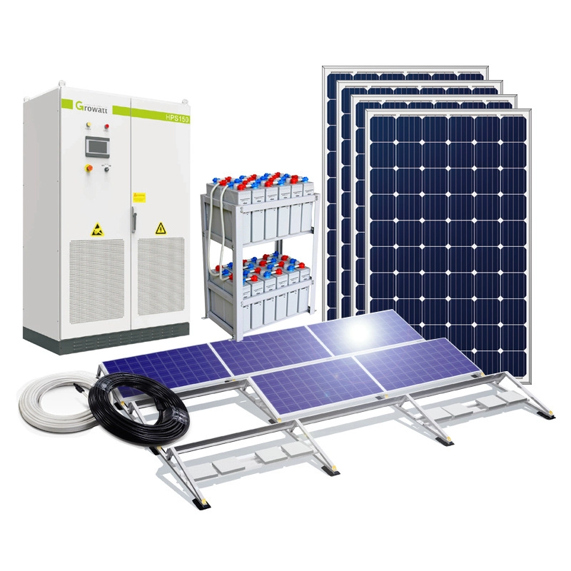 太陽光発電完全バッテリーエネルギー貯蔵ハイブリッド太陽光発電システム