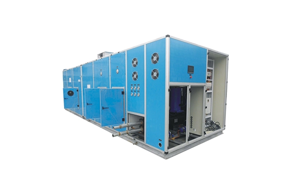 工場および病院用の熱回収空気処理ユニット