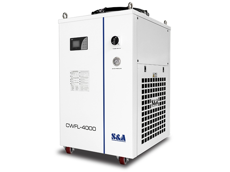 デュアル冷却回路ウォーターチラーCWFL-4000安定した冷却性能AC380V50 / 60Hz