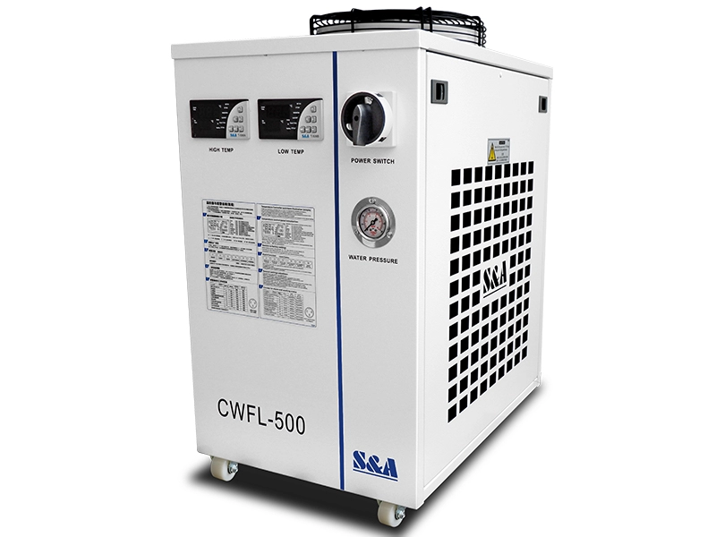 500Wファイバーレーザー用デュアル温度ウォーターチラーCWFL-500