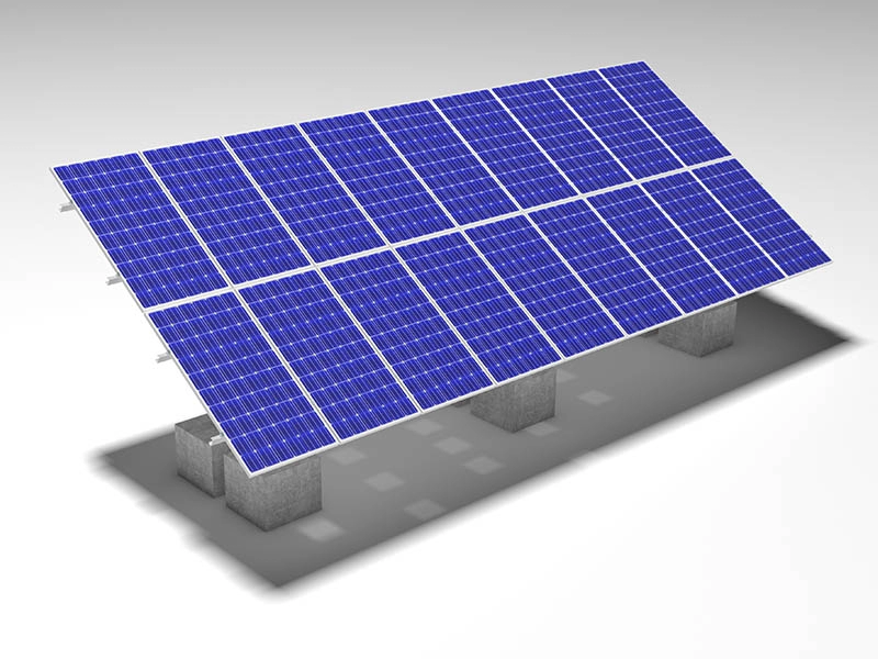 調整可能な地上ソーラーマウントシステム