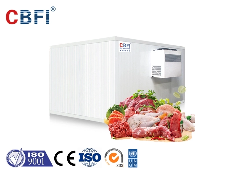 肉と魚のためのCBFI冷蔵室