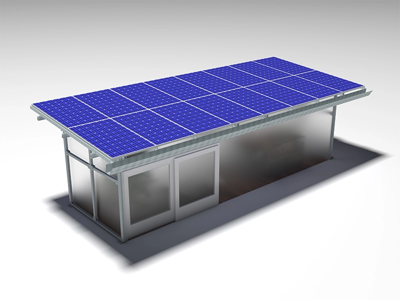 ウィンターガーデン太陽光発電マウントシステム