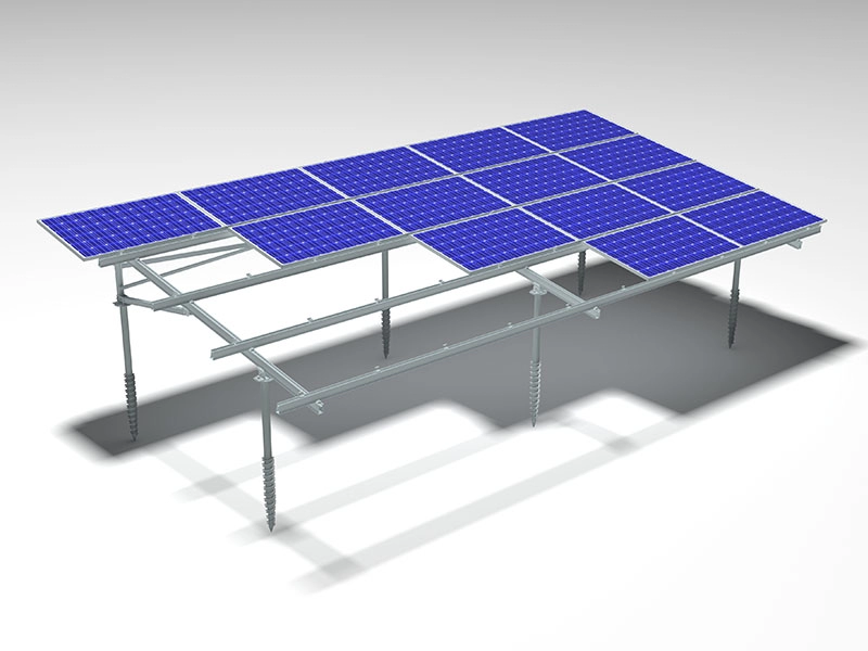 地上設置型ソーラー構造