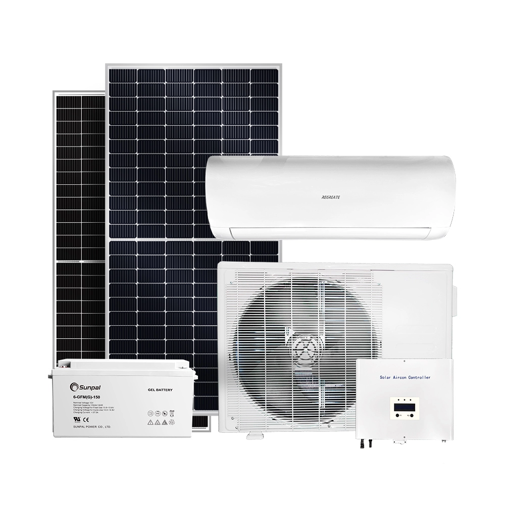 オフグリッドDc太陽エネルギーを動力源とする家庭用エアコンユニット冷却システム