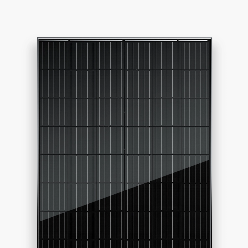 315-330Wブラックバックシートフレーム付き太陽電池単面ソーラーモジュール