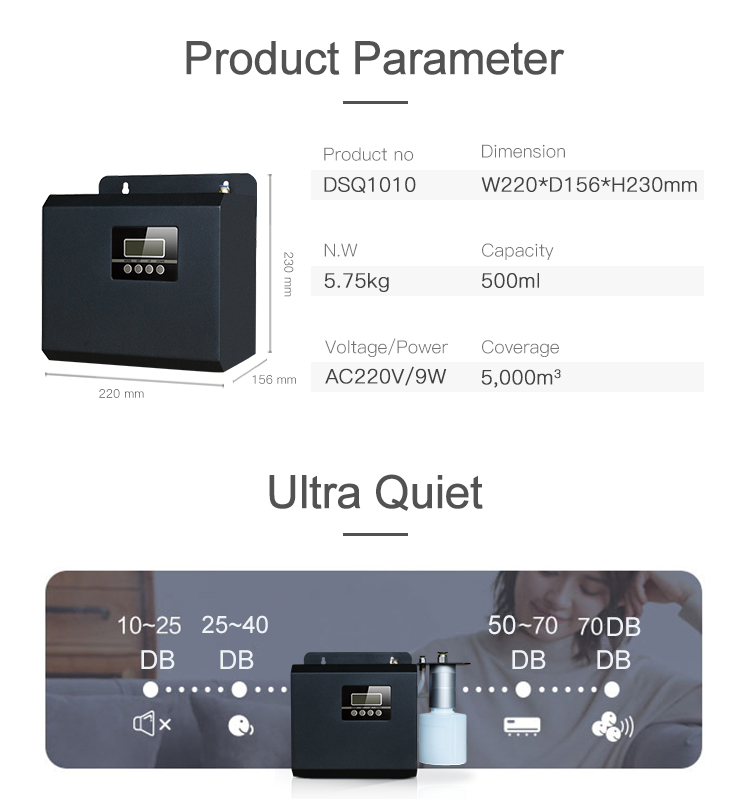 hvac scent diffuser machine