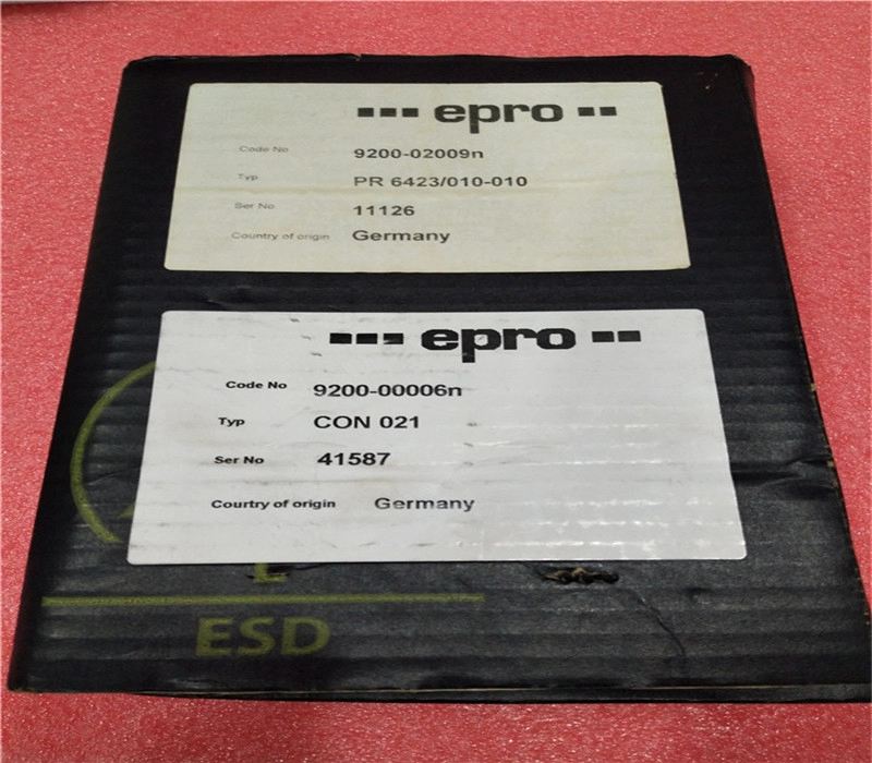 EPRO PR6423 / 010-040+CON021渦電流変位トランスデューサセンサー