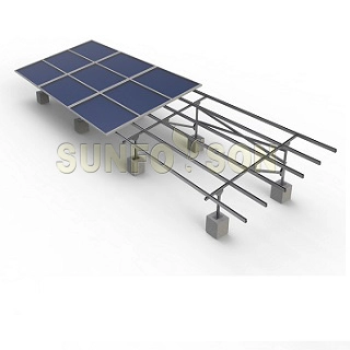 亜鉛メッキ鋼ソーラーマウントシステム