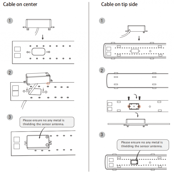 Bluetooth networking microwave motion sensor