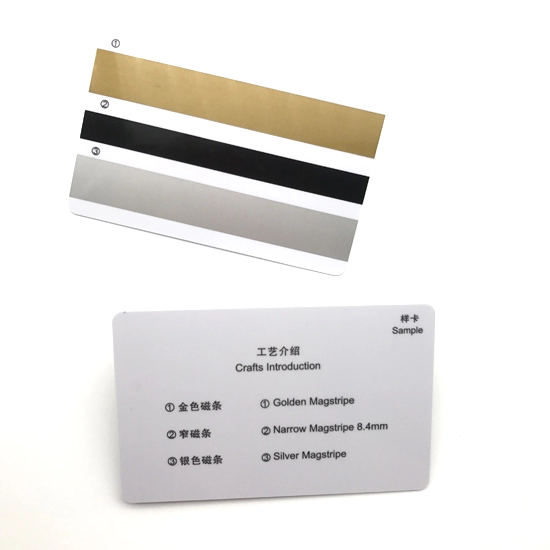 カラフルな磁気ストライプのプラスチック会員カード