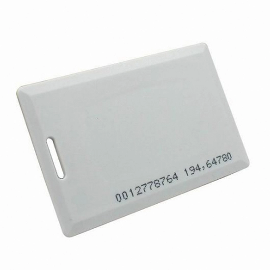 アクセス制御用RFIDT5577チップ125KhzIDクラムシェルシックカード