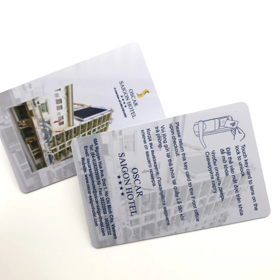 ホテルのドアロック用のCMYK印刷RFID近接カード