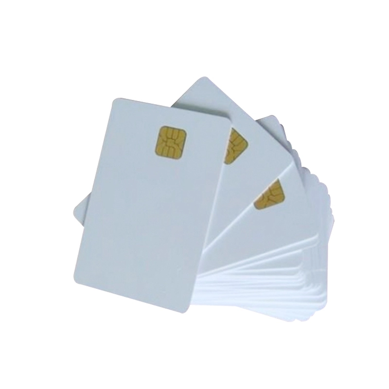ホワイトブランク印刷可能コンタクトIC4442/5542/4428/5528チップスマートカード