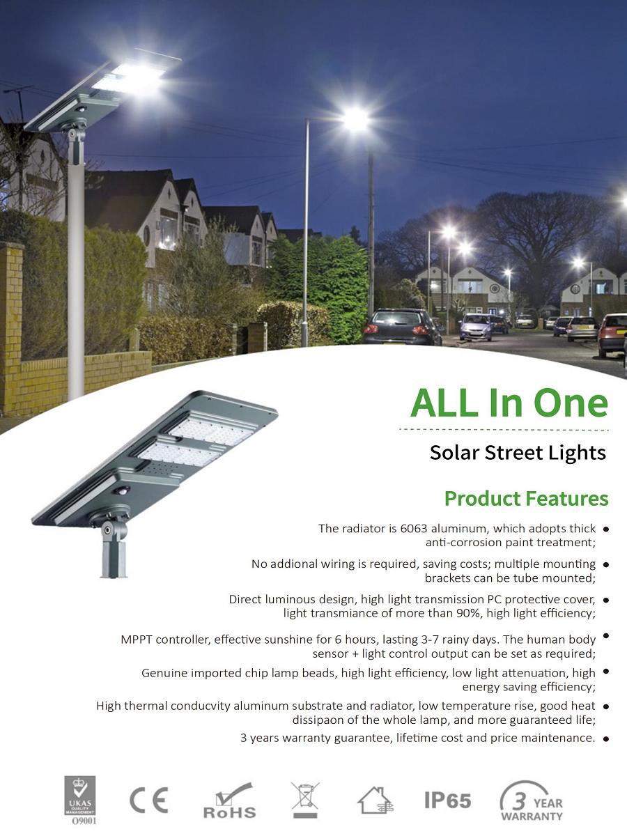 china solar led street light