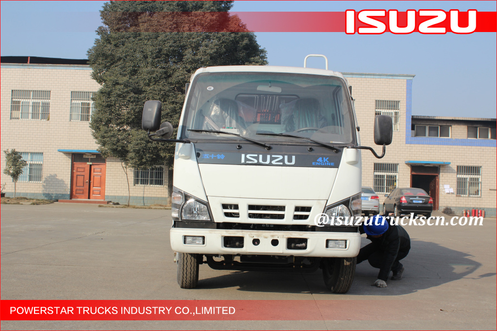 3cbm-5cbm ISUZU NKR Truck Garbage Compactor Supplier