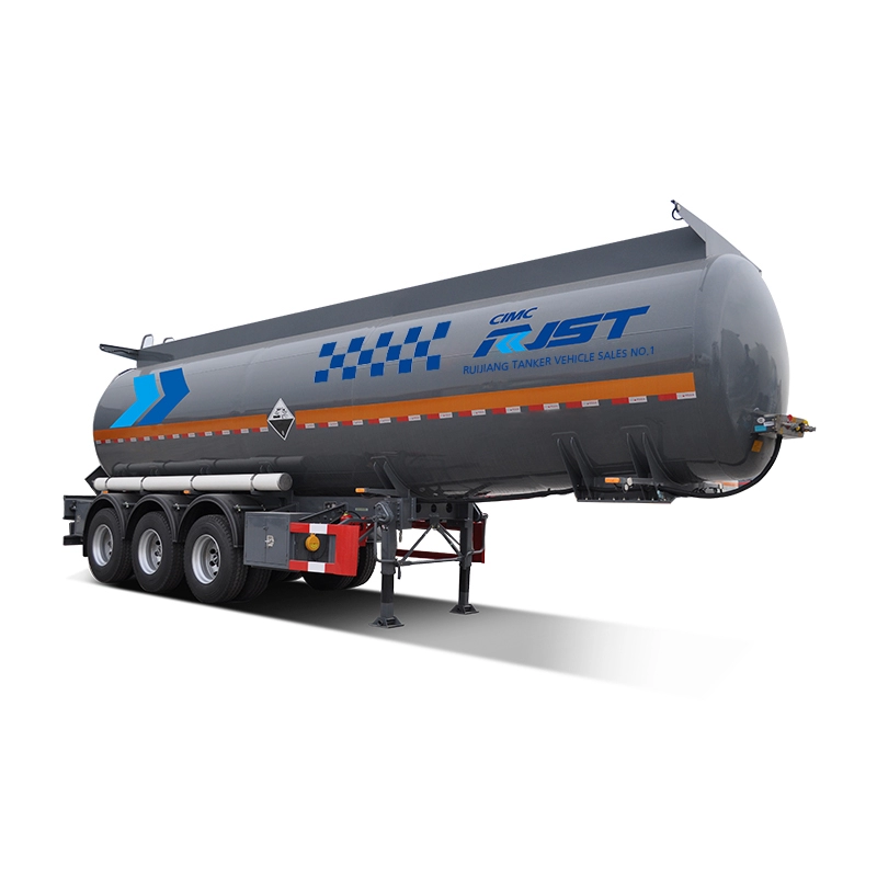 ステンレス鋼タンクセミトレーラー-CIMCRJST液体トラック