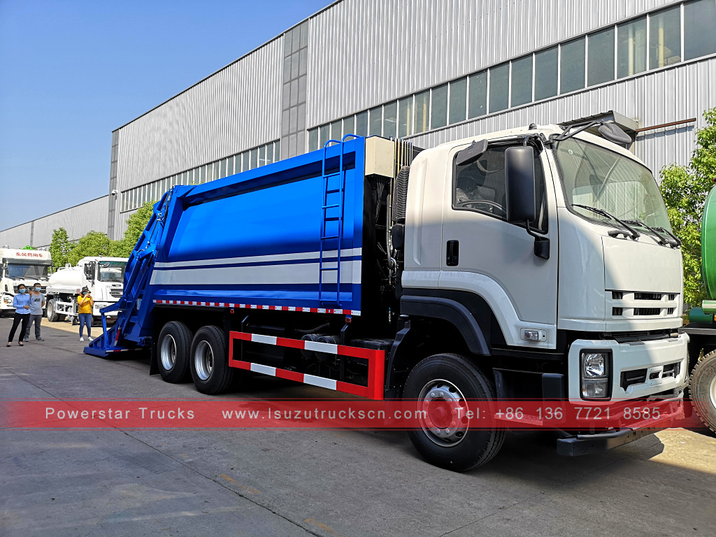 16Cbm-18Cbm VC46 Isuzu Chassis Garbage Transport Truck