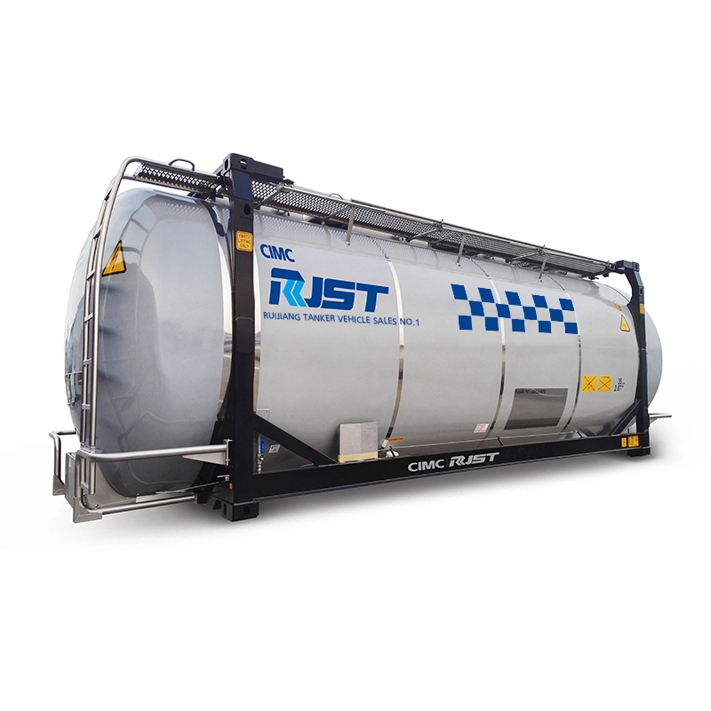 スワップボディステンレス鋼コンテナタンク-CIMCRJST液体トラック