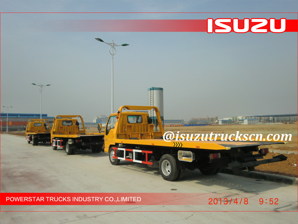 3Tons Isuzu Road Wrecker Truck Emergency Rescue Vehicle