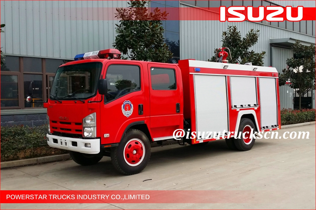 中国最高の工場4000L日本の水タンク消防車