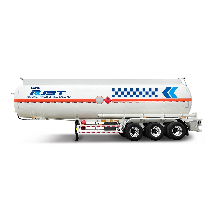 ステンレス鋼ベアタンク液体タンクセミトレーラー-CIMCRJST液体トラック