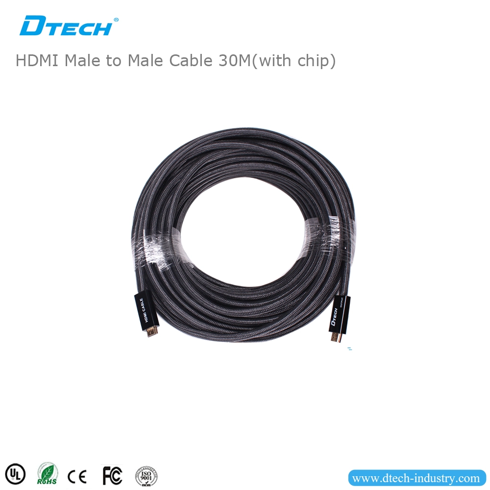 DTECH DT-6630C 30M hdmiケーブル（チップ付き）