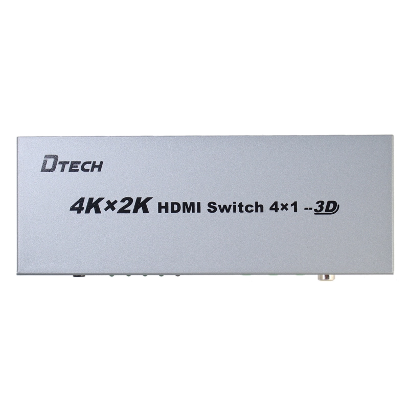 DTECHDT-7041オーディオ付き4K4ウェイHDMIスイッチ