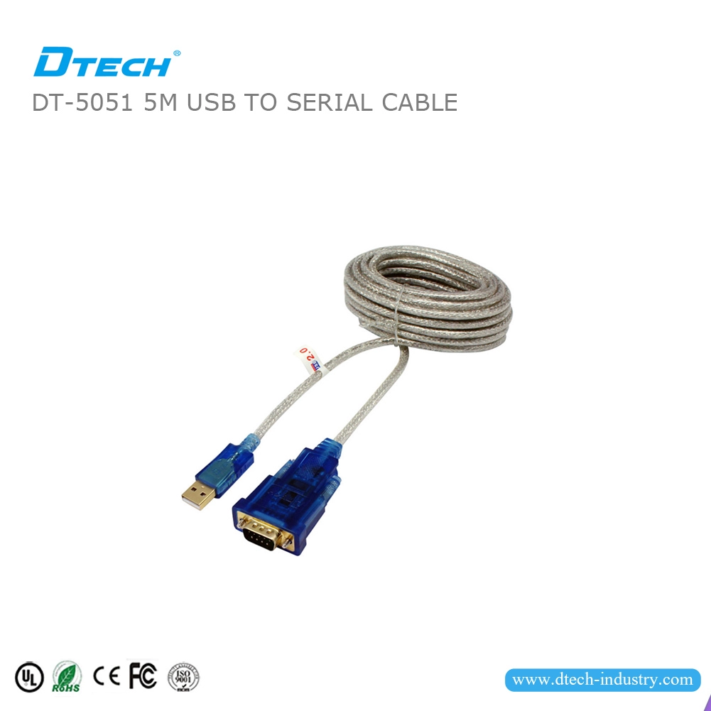 DTECH DT-5051USB2.0-RS232ケーブルFTDIチップ