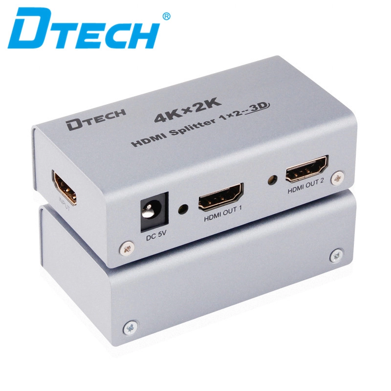 DTECH DT-7142 4K 1〜2HDMIスプリッター