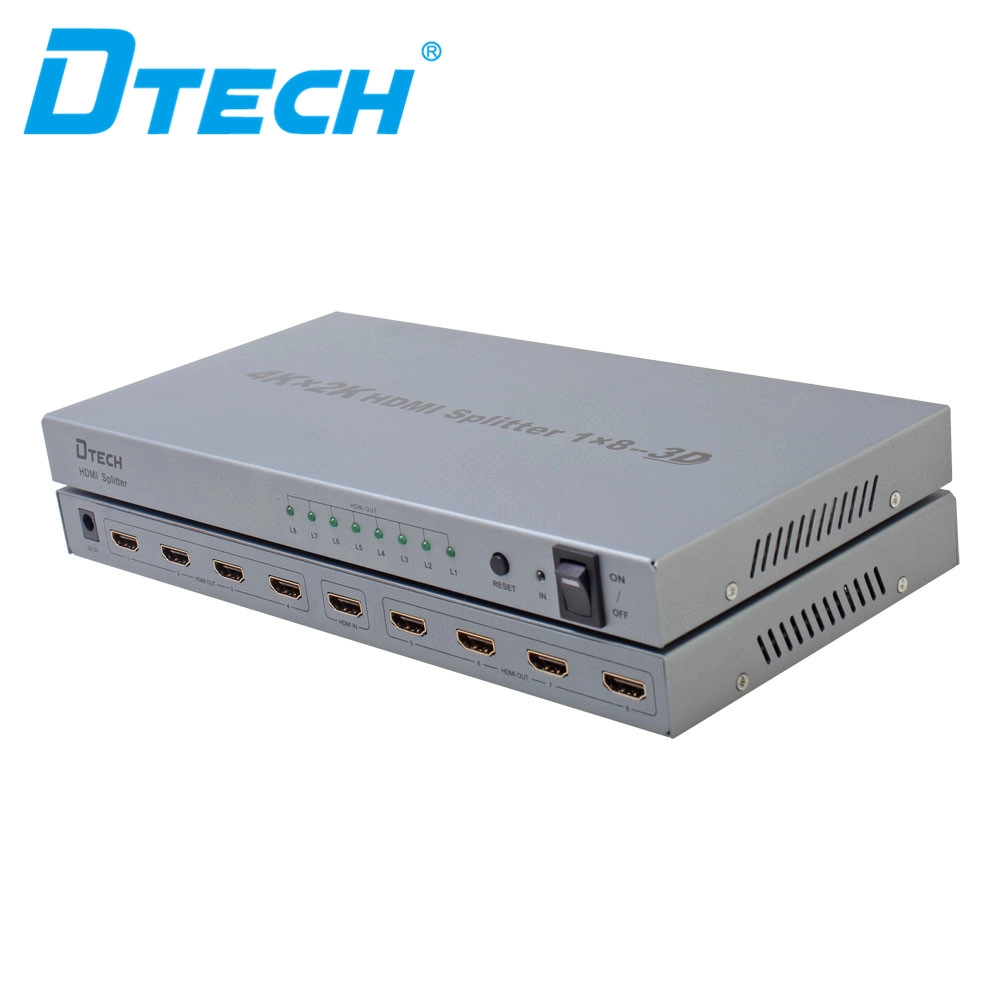 DTECH DT-7148 4K 1〜8HDMIスプリッター