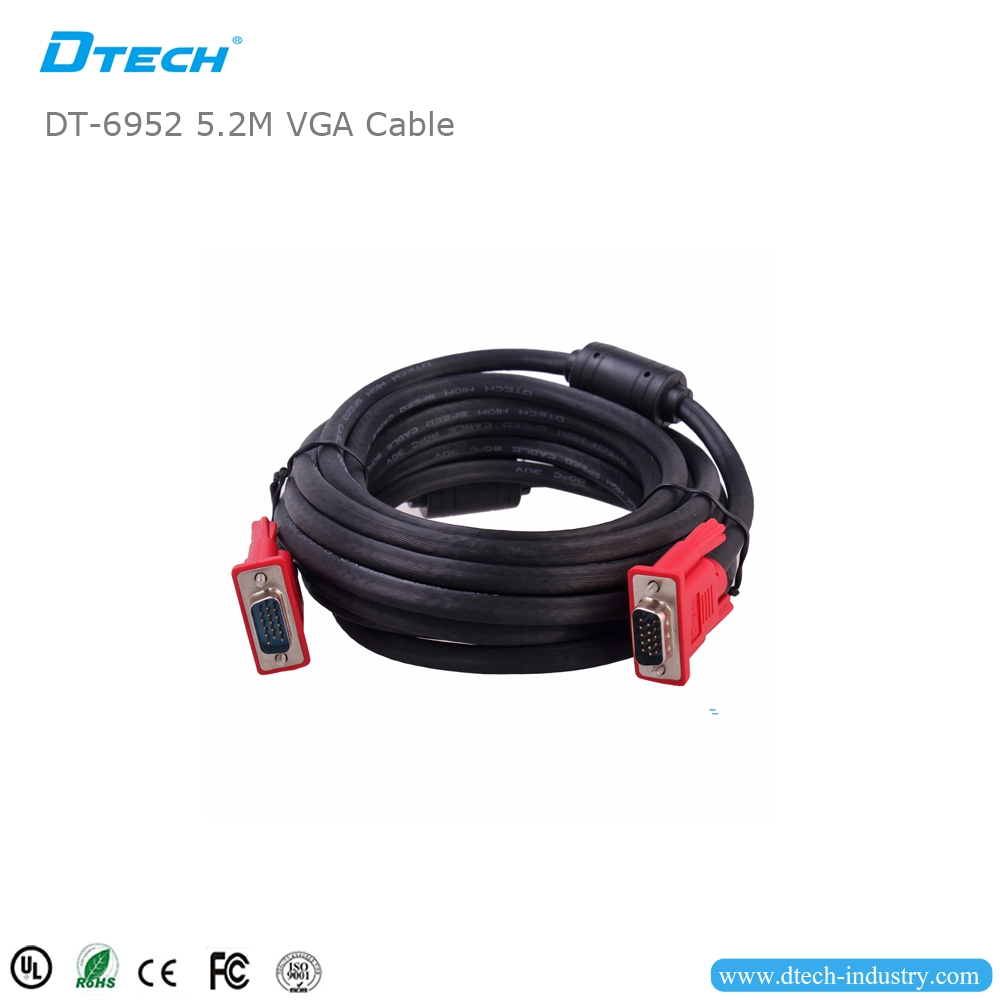 DTECH DT-6952 VGA 3 + 65.2MVGAケーブル