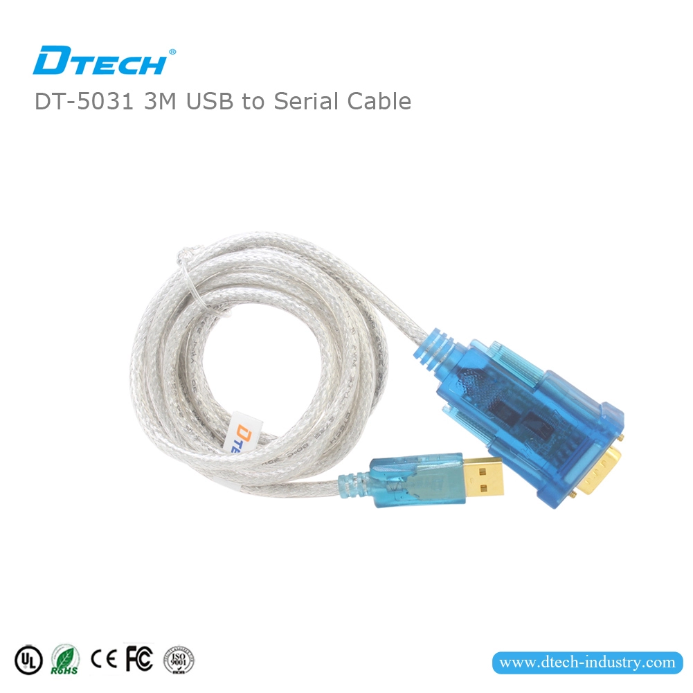 DTECH DT-5031USB2.0-RS232ケーブルFTDIチップ