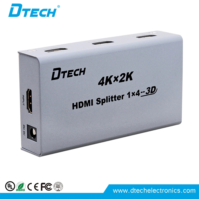 DTECH DT-7144 4K 1〜4HDMIスプリッター
