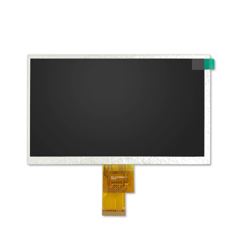 超高輝度 7 インチ TFT LCD ディスプレイ、解像度 800×480
