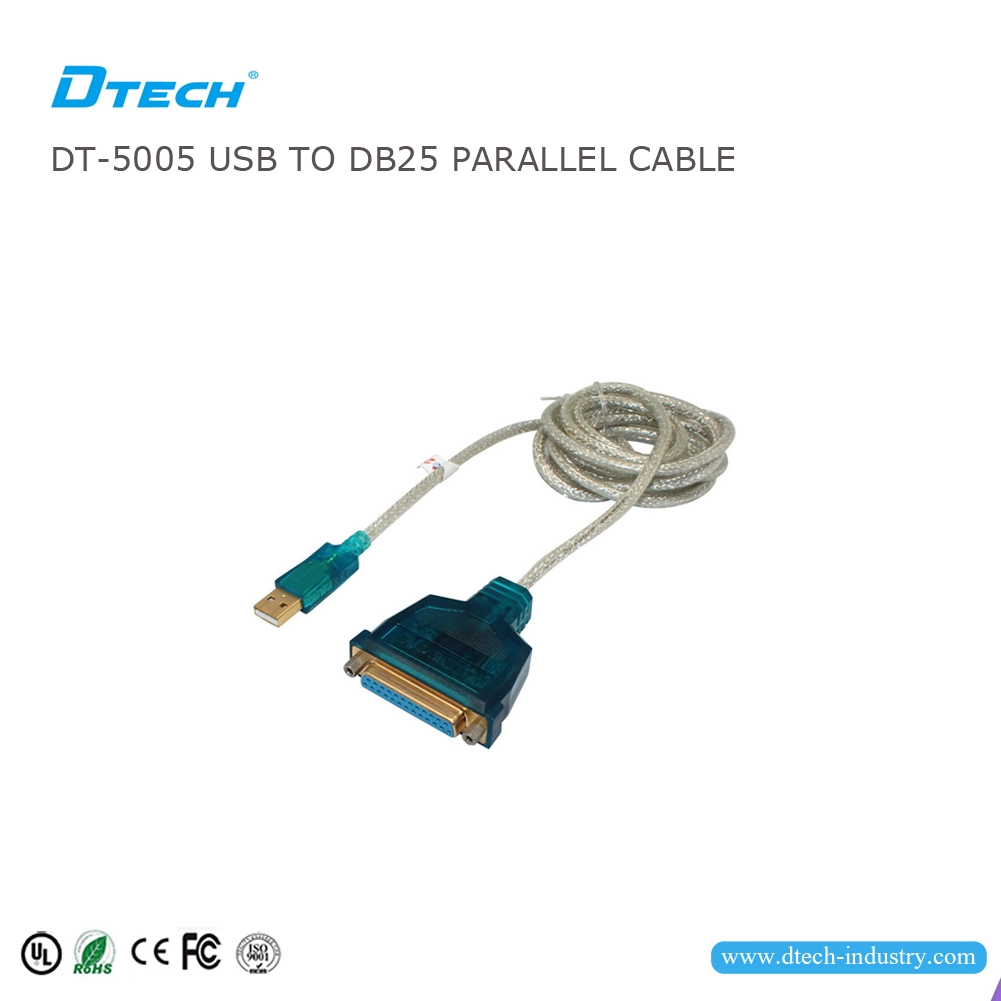 DTECHDT-5005USB-DB25パラレルケーブル1.8M