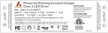  constant voltage led strip light power supply