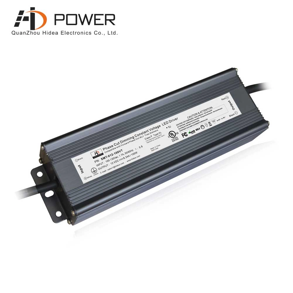 24v100w定電圧トライアック調光可能LEDドライバーULリスト