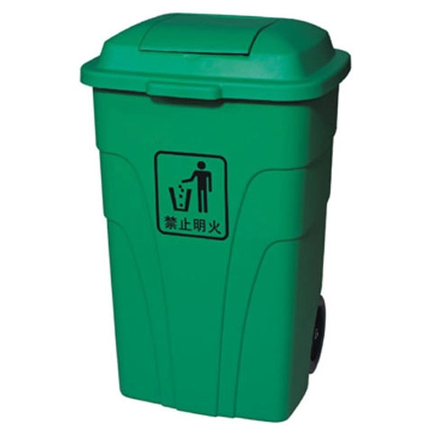 屋外リサイクルプラスチックごみ箱