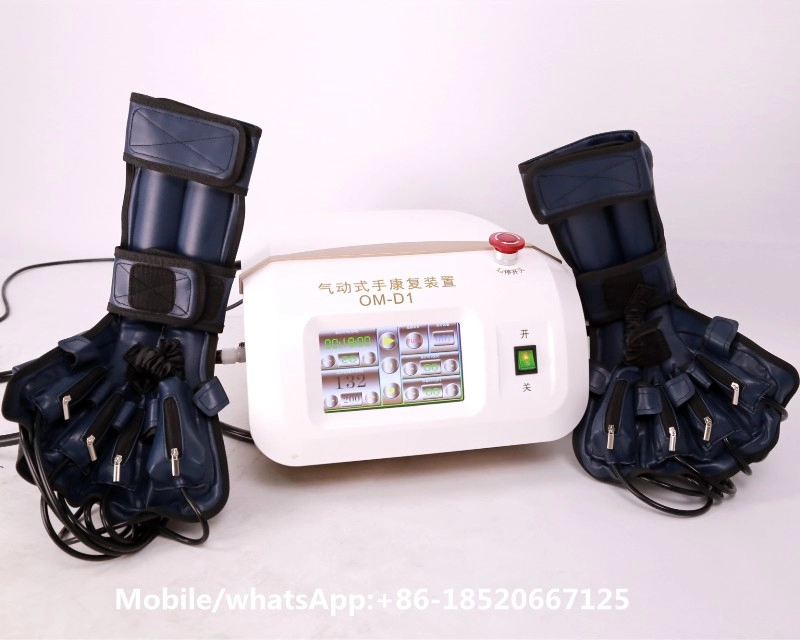 脳卒中後の指関節拘縮を防ぐための空気圧式手のリハビリテーション装置
